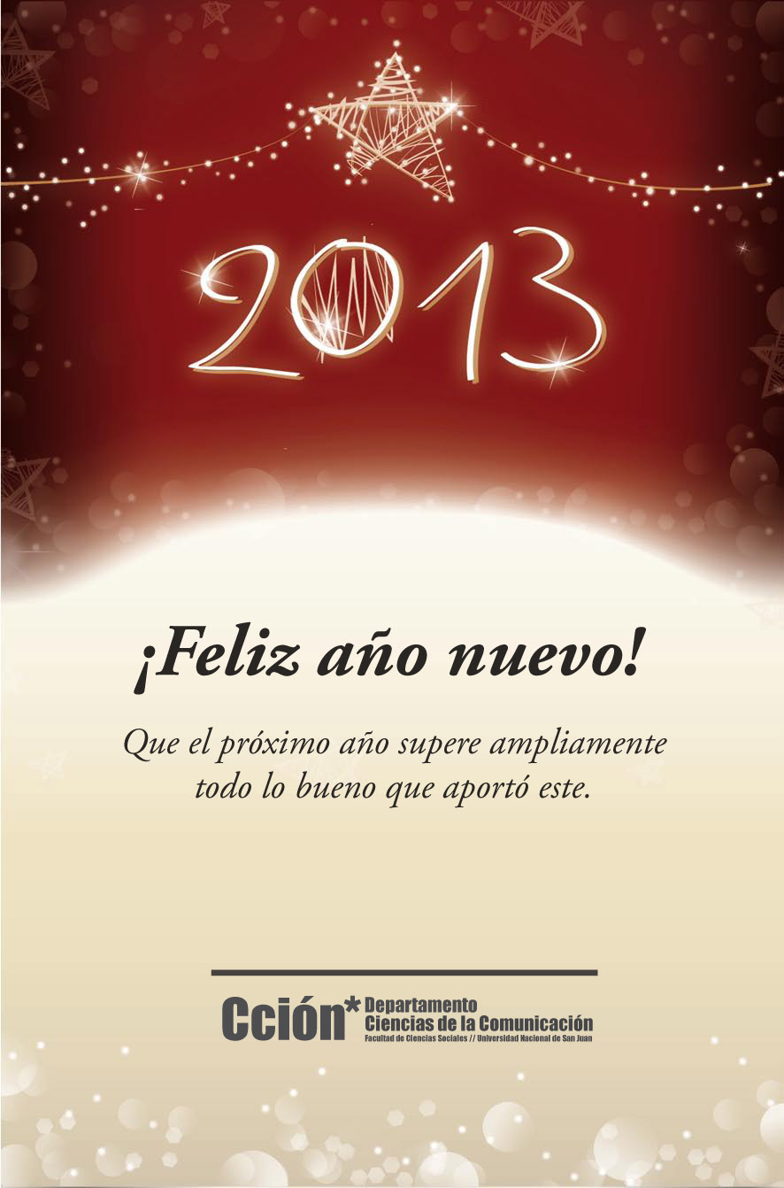 Feliz año nuevo