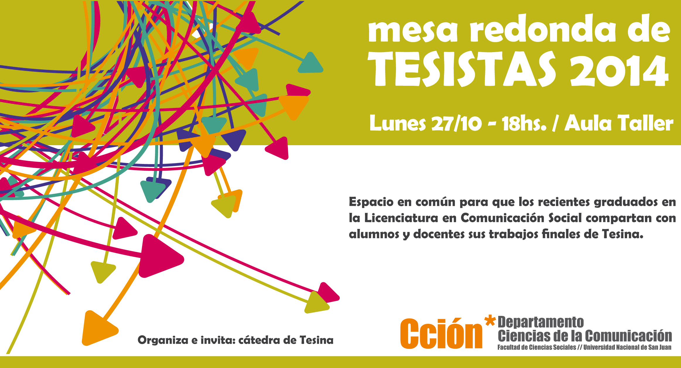 afiche mesa de tesistas 2014