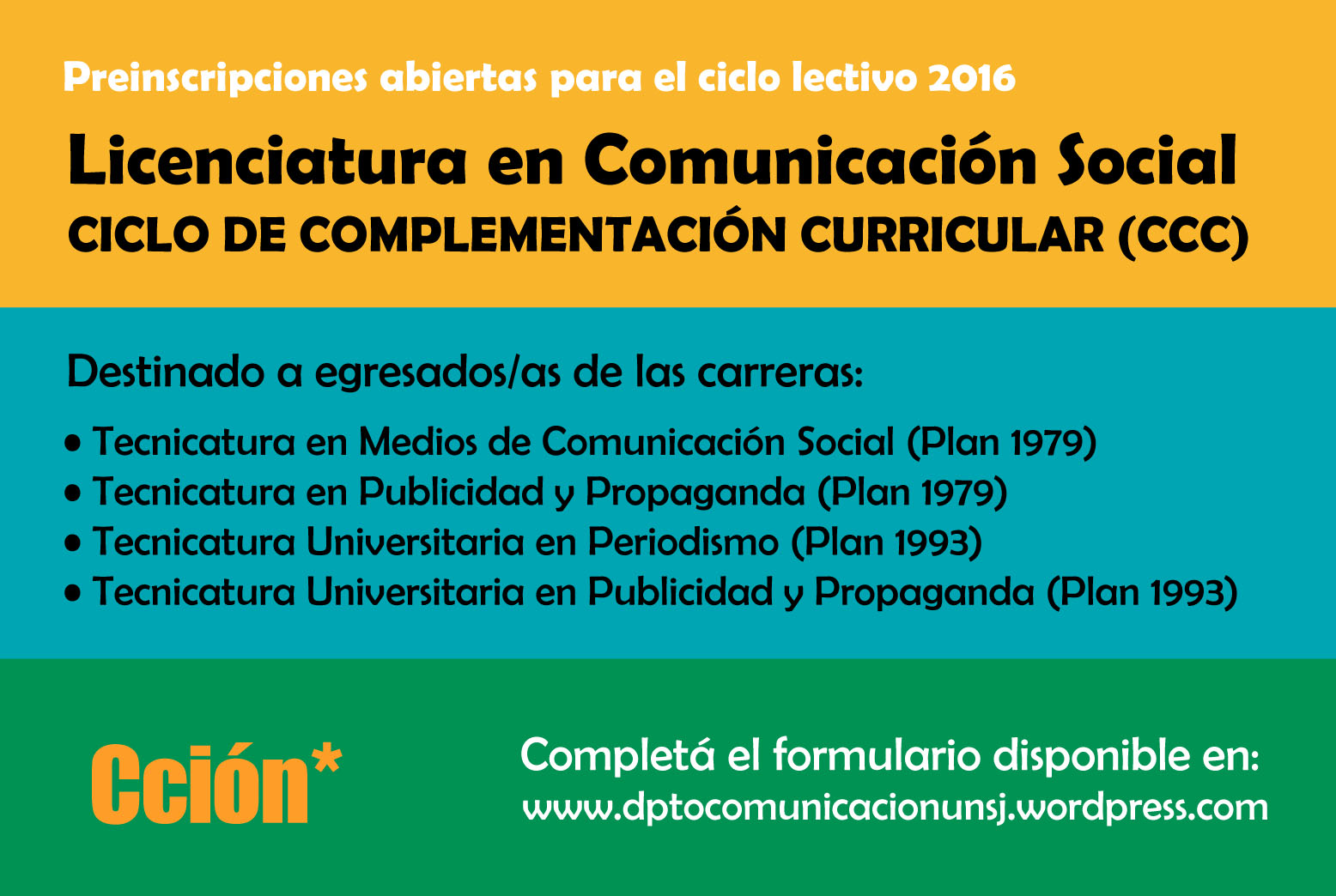 afiche convocatoria 2016